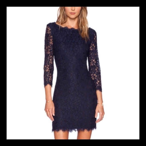Diane Von Furstenberg Dresses & Skirts - DIANE VON FURSTENBERG Zarita Lace Dress NWT SZ 12
